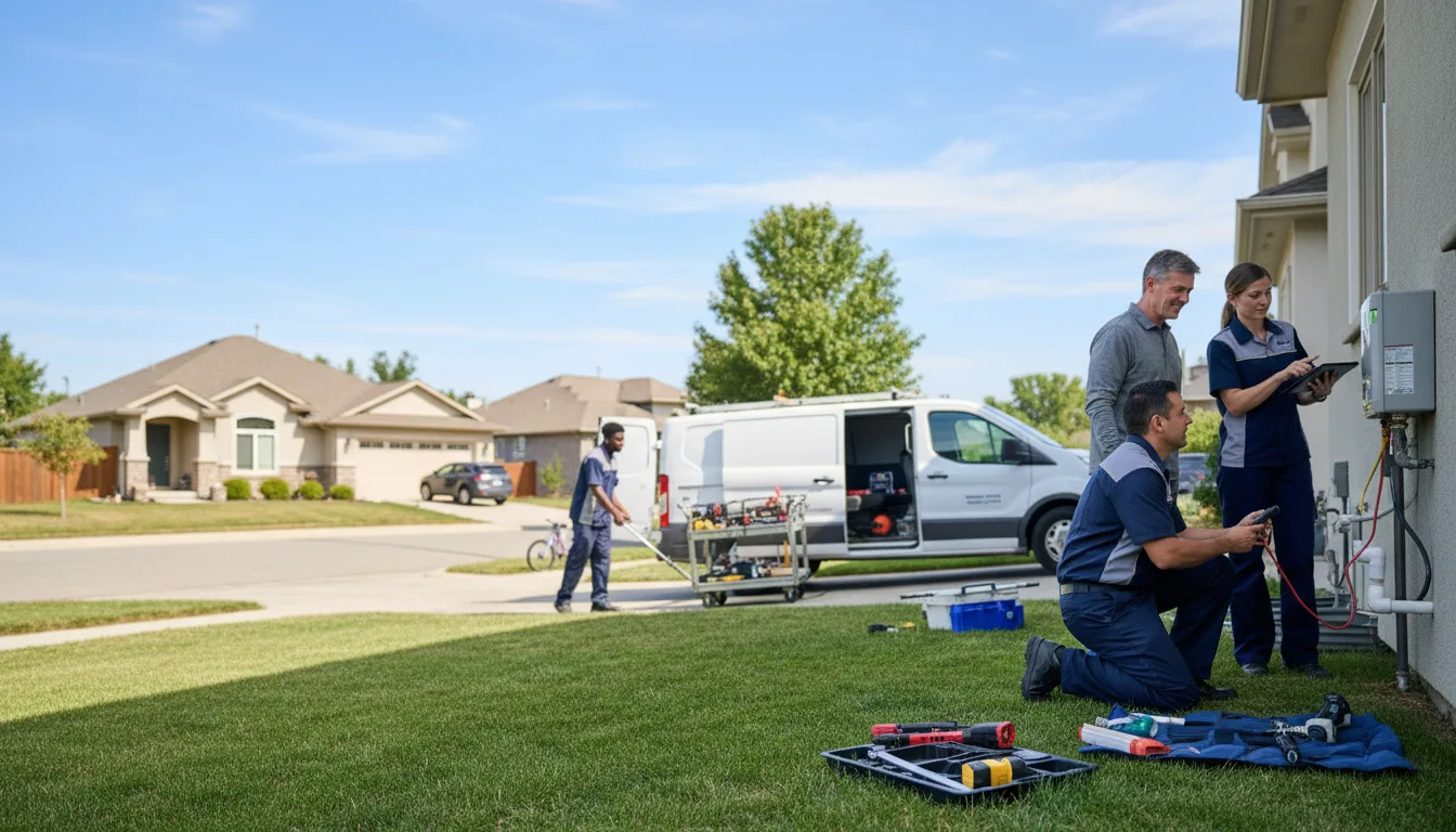 Tankless water heater service in Royalton, MN